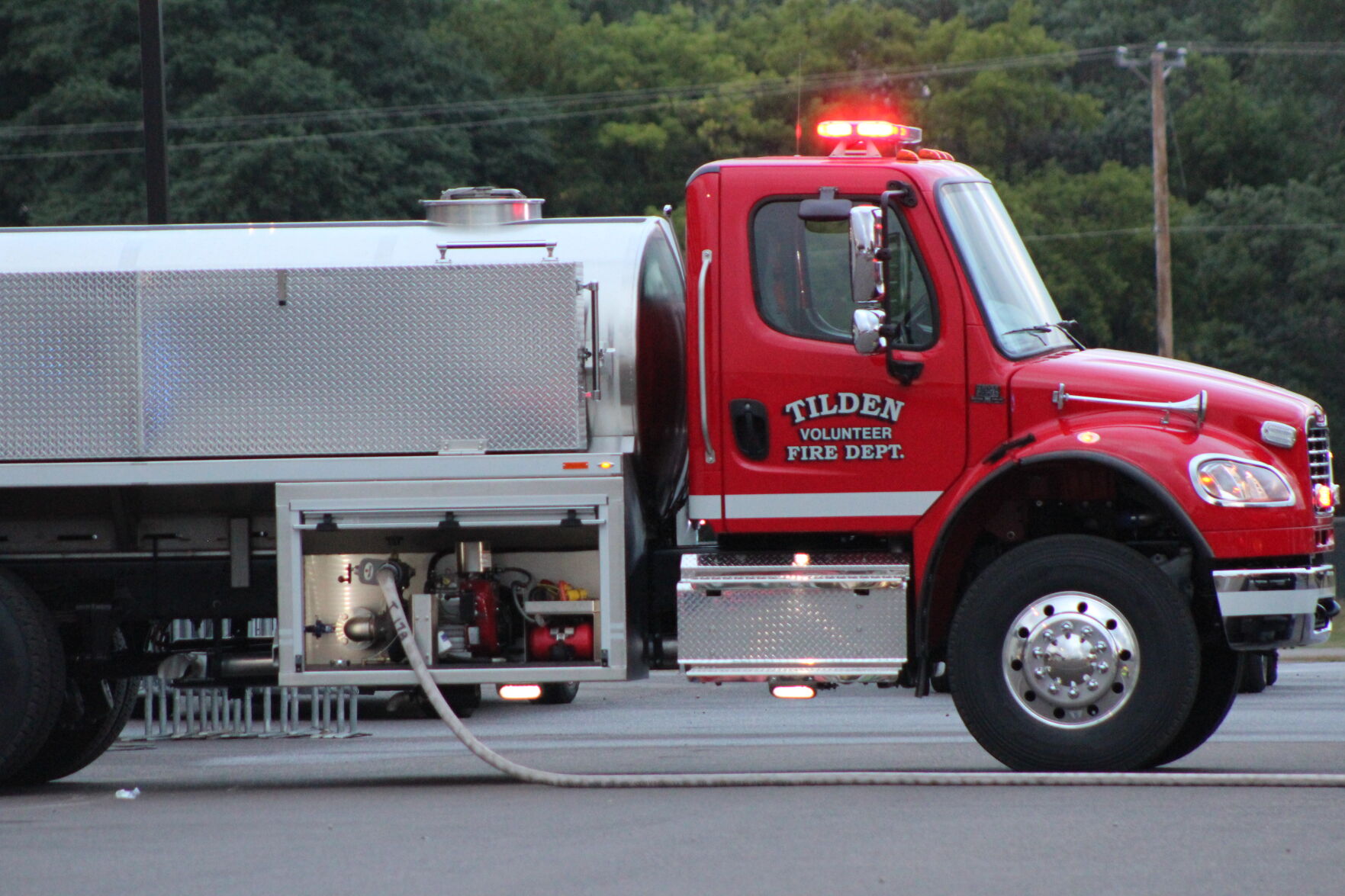 Tilden Volunteer Fire Dept truck